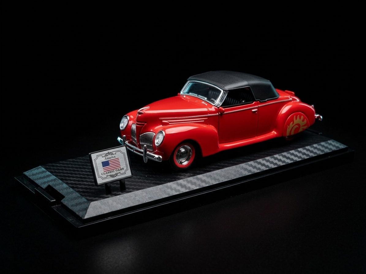 Die-cast vintage car