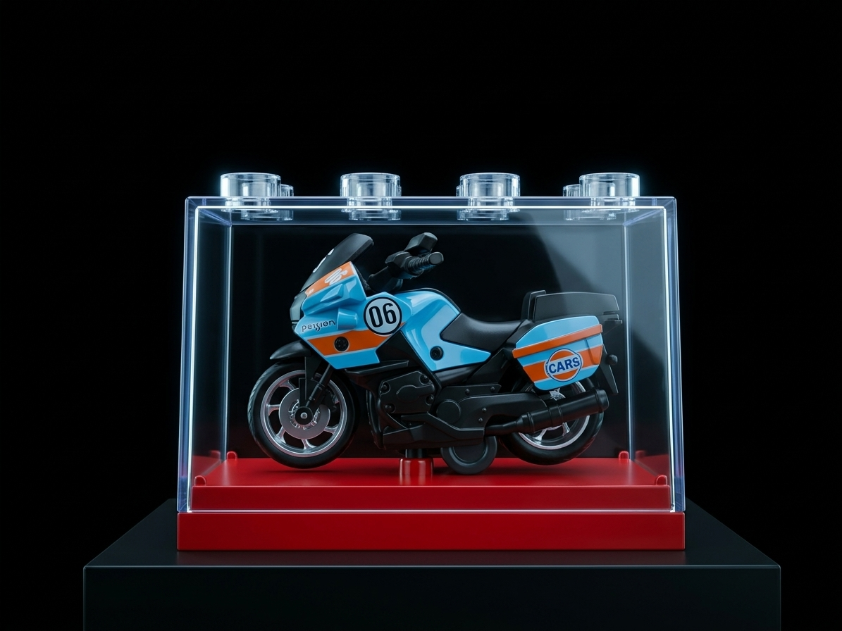 Officially licensed BMW motorcycle model (die-cast)
