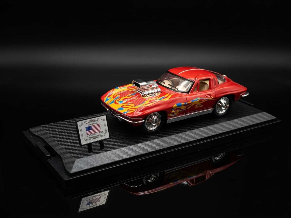 Die-cast vintage car
