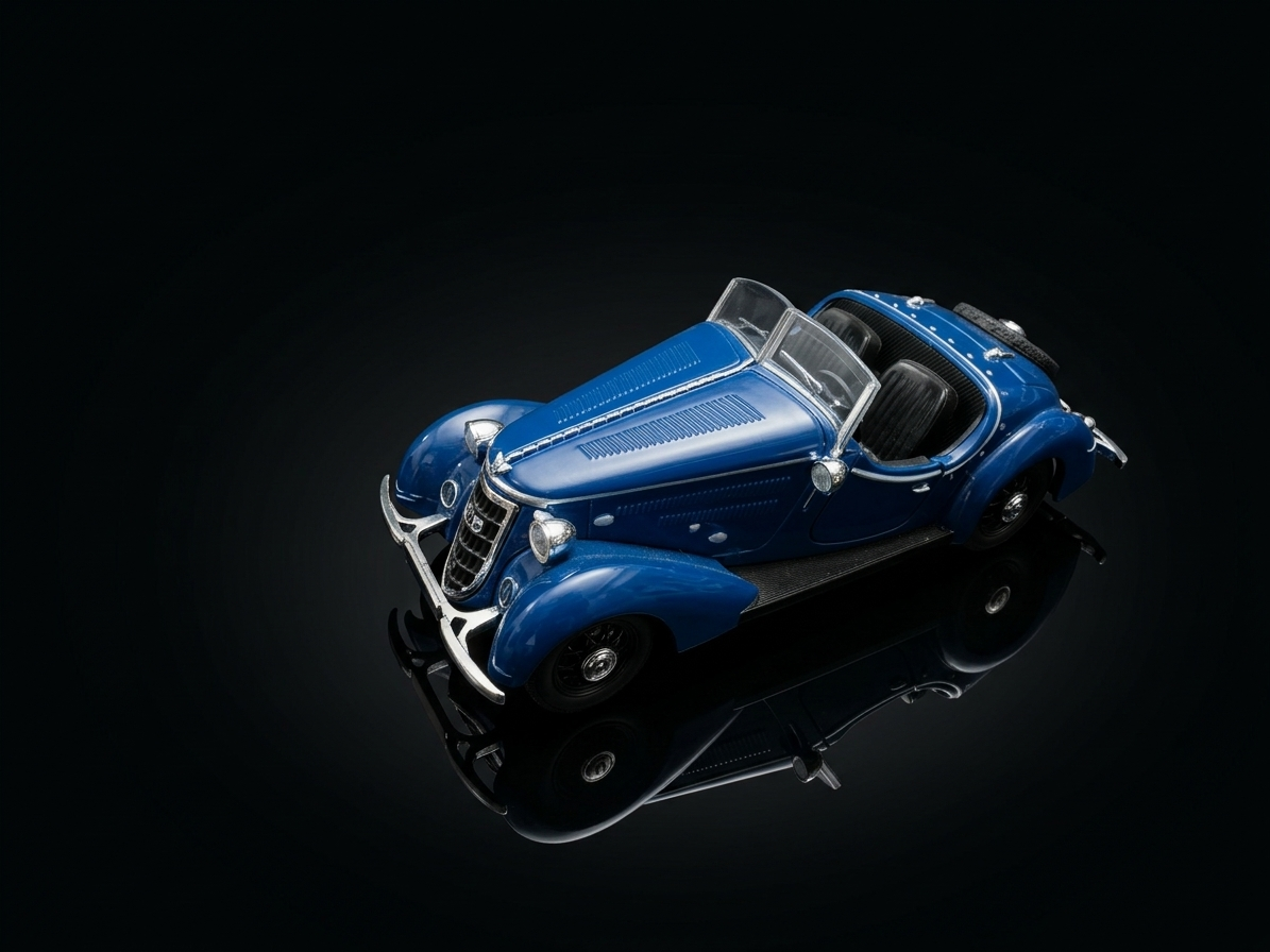 Die-cast vintage car